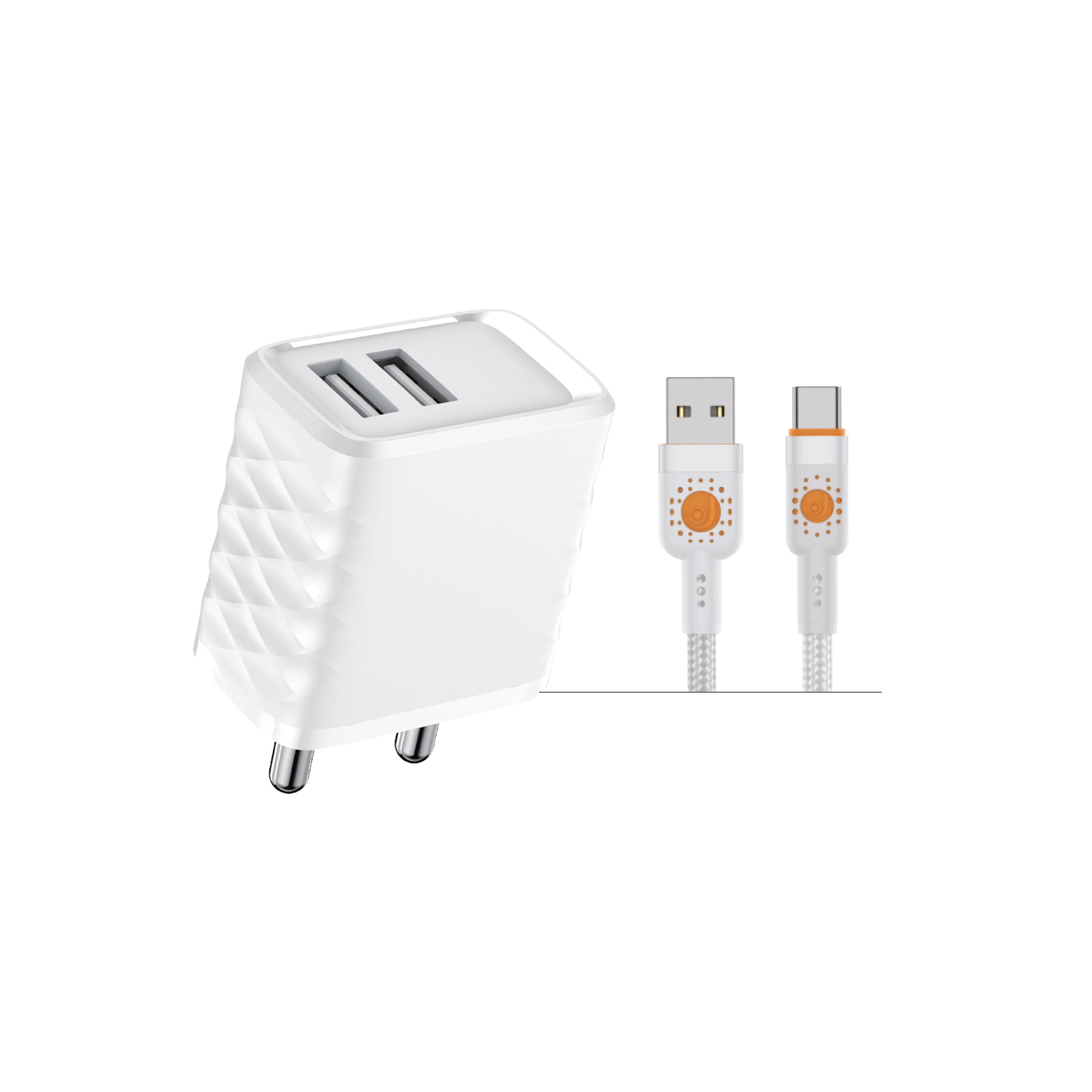 JC SSPEED JST968 12W Dual-Port Travel Charger